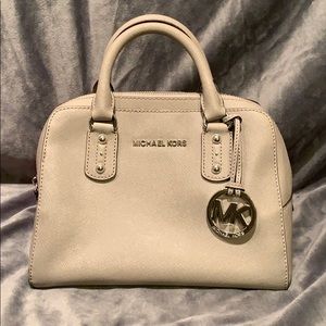 Michael Kors Gray Satchel
